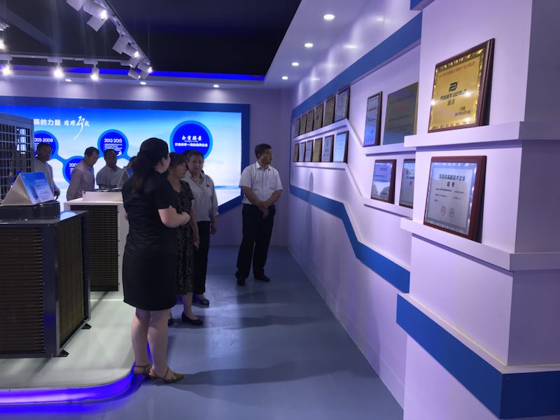 热烈欢迎山东德州合伙人团队30余人莅临乐鱼空气能