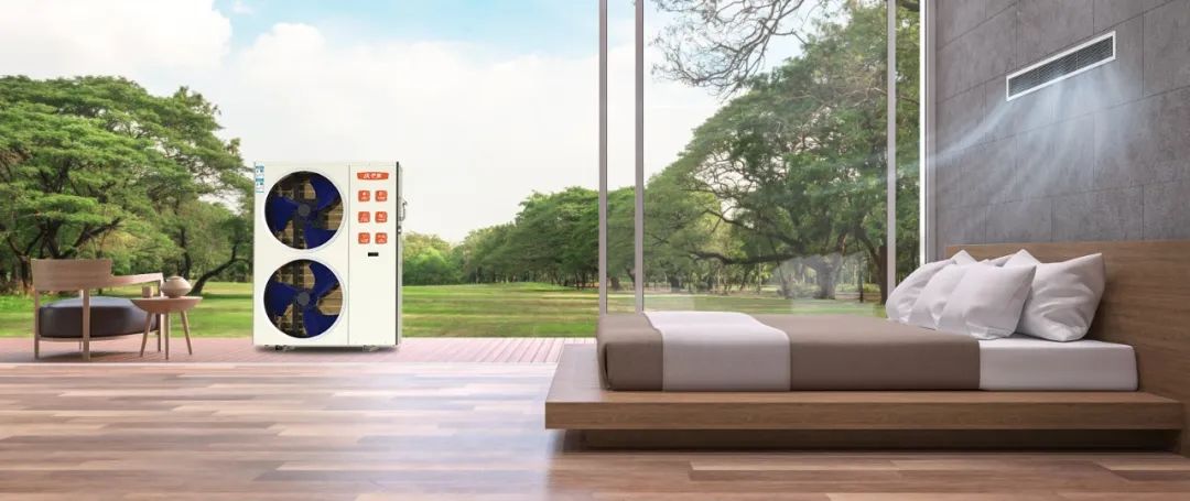 沃芒果空气能舒适又节能，许你清凉一夏~